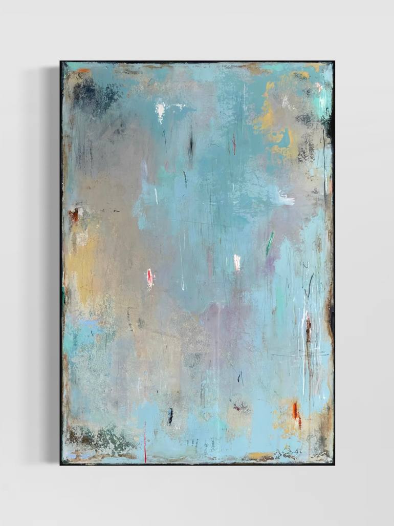 Original Abstract Expressionism Abstract Painting by Amai Galech