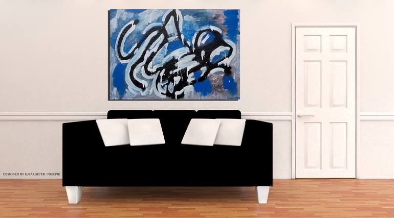 Original Abstract Expressionism Abstract Painting by Amelia Augustyn