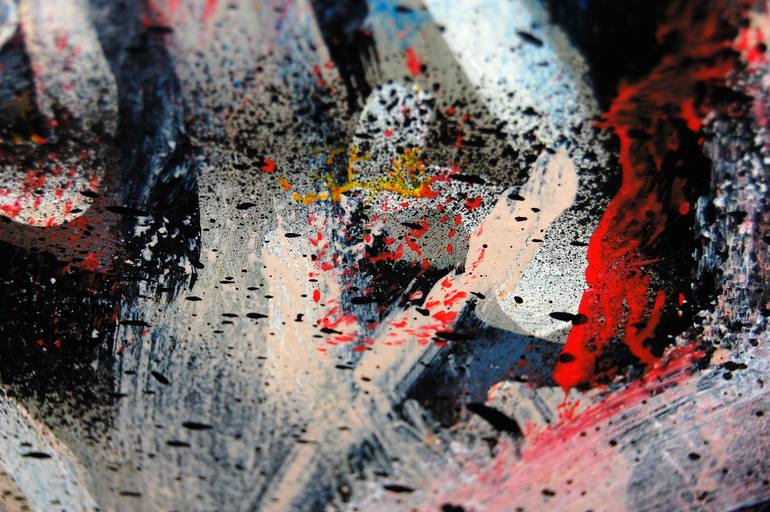 Original Abstract Expressionism Abstract Painting by Amelia Augustyn