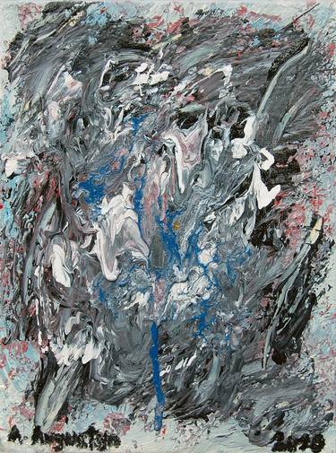 Original Abstract Expressionism Abstract Paintings by Amelia Augustyn