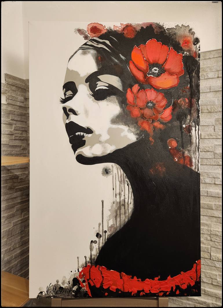 Original Contemporary Women Painting by Natalia Berdea