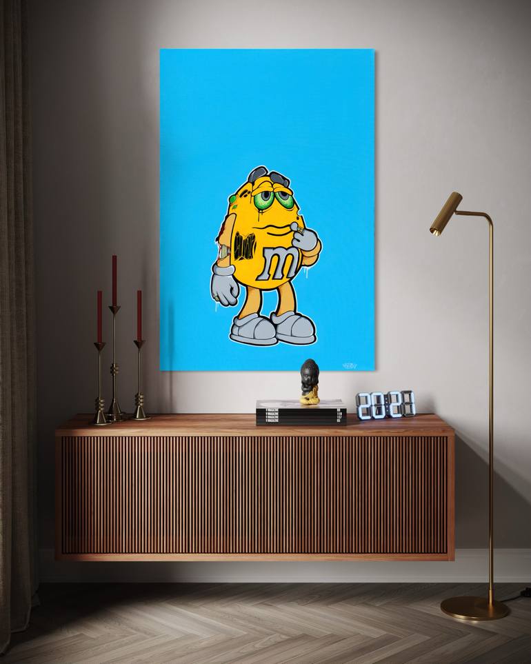 Original Pop Art Pop Culture/Celebrity Painting by Valentina Kocharian