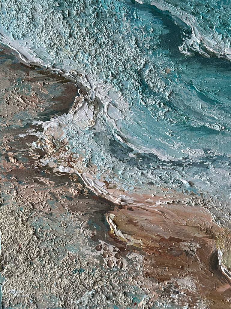 Original Contemporary Beach Painting by Fabio Marinho
