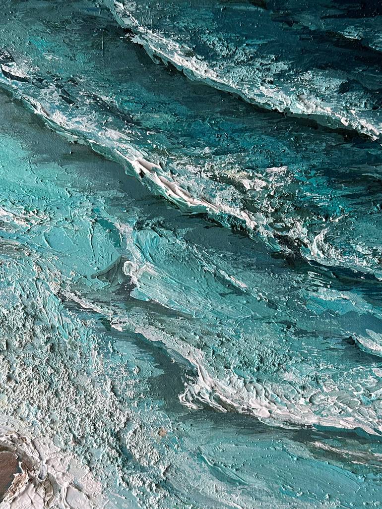 Original Contemporary Beach Painting by Fabio Marinho