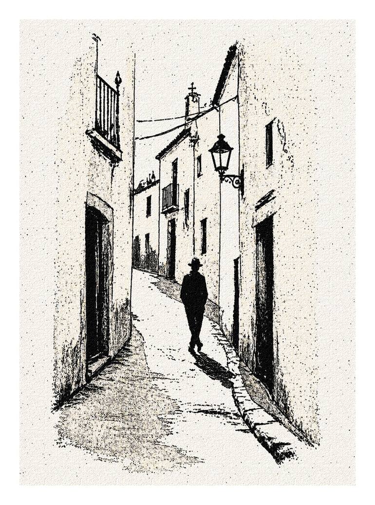 Original  Drawing by paul aremo-oluwa