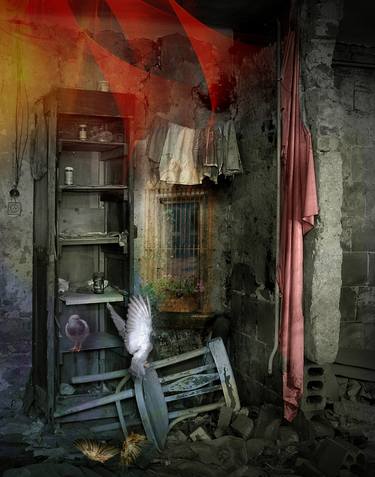 Print of Conceptual Places Mixed Media by Aniko Hencz