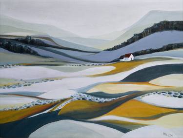 Original Landscape Painting by Aniko Hencz 