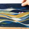 Small semi-abstract landscape painting with houses. It is an original oil painting on canvas, signed in front (and back) and accompanied with a certificate of authenticity signed by me. 
The painting is varnished in order to give it a nice satin surface which protects it from dust and dirt. 
The painting is sold unframed. 
The colors may slightly differ depending on your monitor settings. 

Please feel free to contact me if you have further questions.