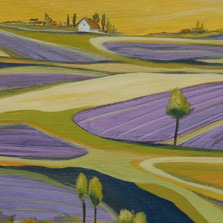 Original Landscape Painting by Aniko Hencz 