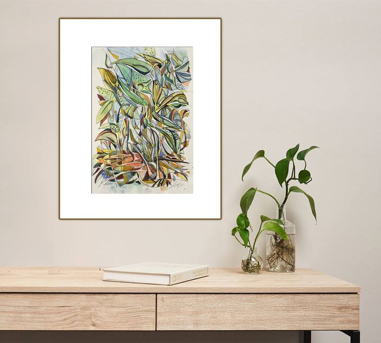 Original Abstract Painting by Aniko Hencz 