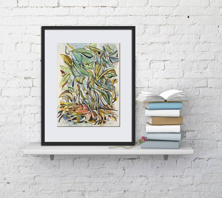 Original Abstract Painting by Aniko Hencz 