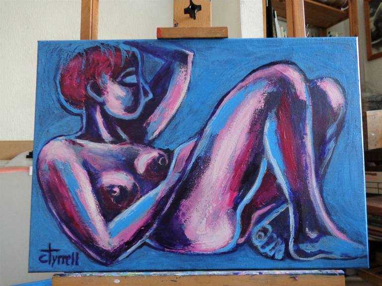 Original Nude Painting by Carmen Tyrrell