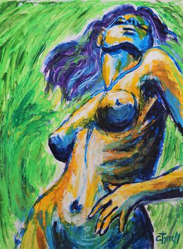Original Figurative Nude Paintings by Carmen Tyrrell