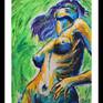 only an example of framed painting