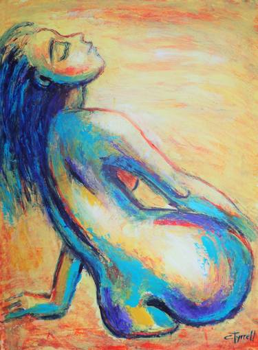 Original Figurative Nude Paintings by Carmen Tyrrell