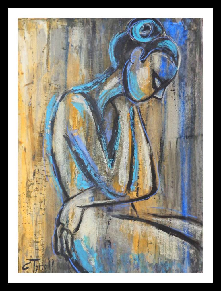 Original Figurative Nude Painting by Carmen Tyrrell