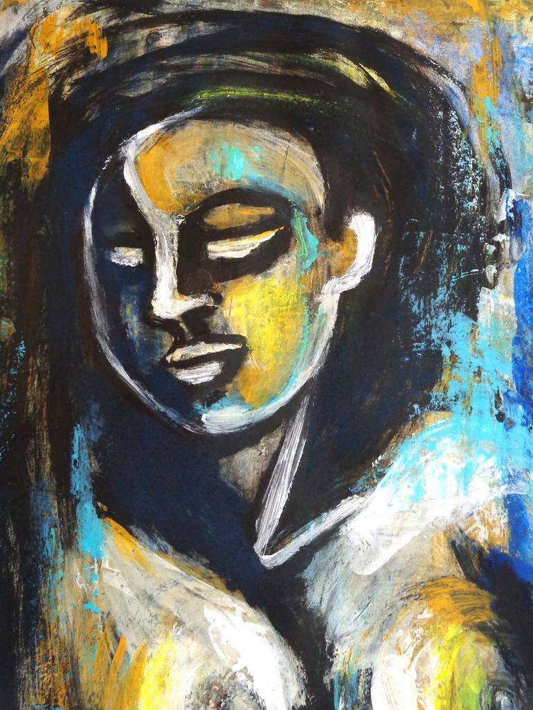 Original Figurative Nude Painting by Carmen Tyrrell