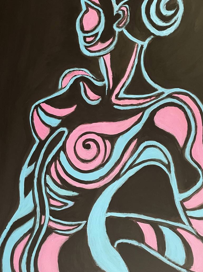 Original Figurative Nude Painting by Carmen Tyrrell