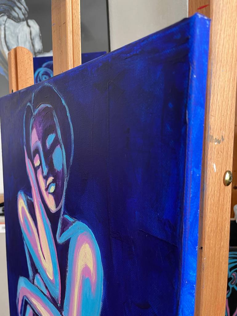 Original Figurative Nude Painting by Carmen Tyrrell