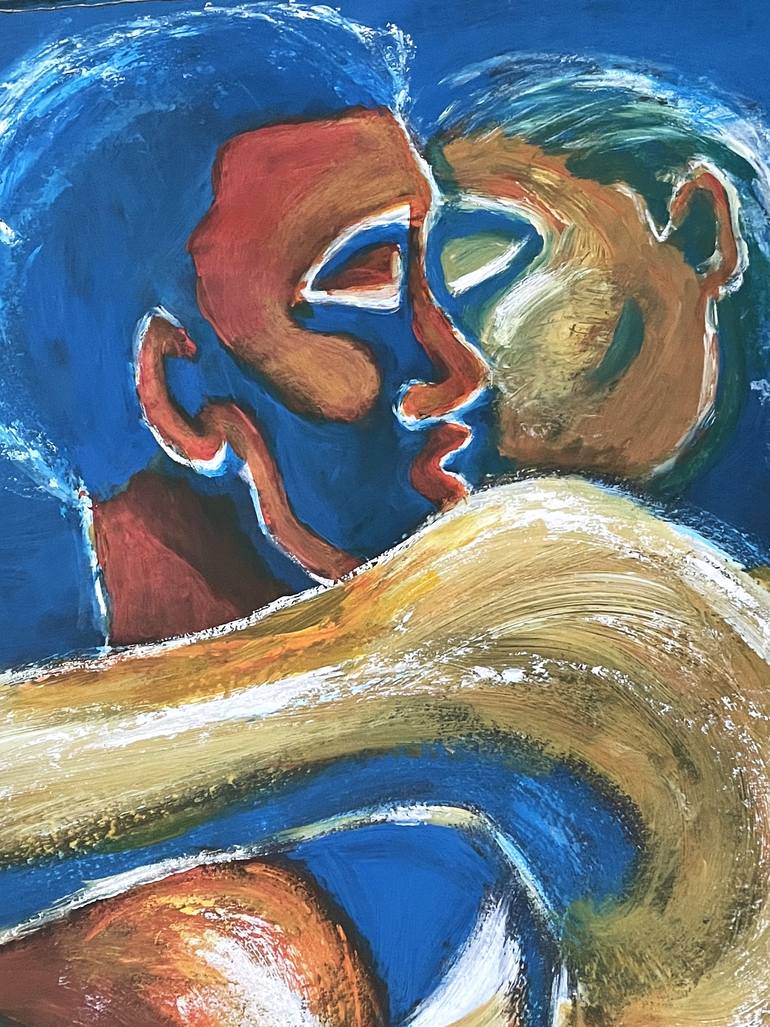 Original Figurative Love Painting by Carmen Tyrrell