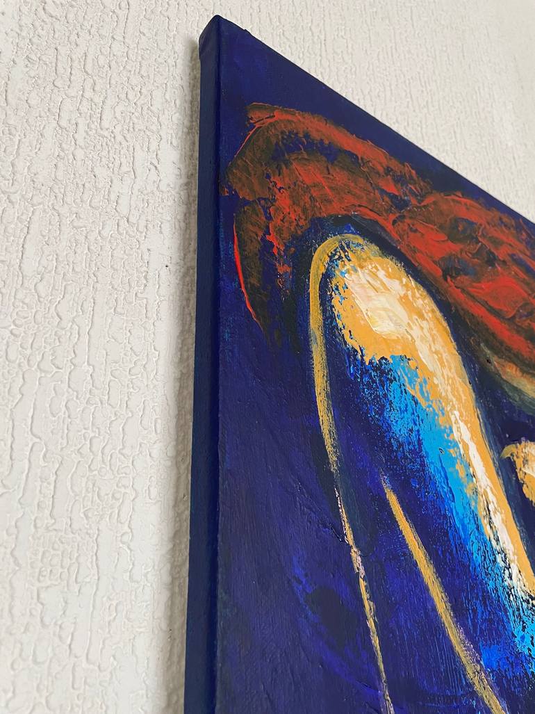 Original Contemporary Nude Painting by Carmen Tyrrell