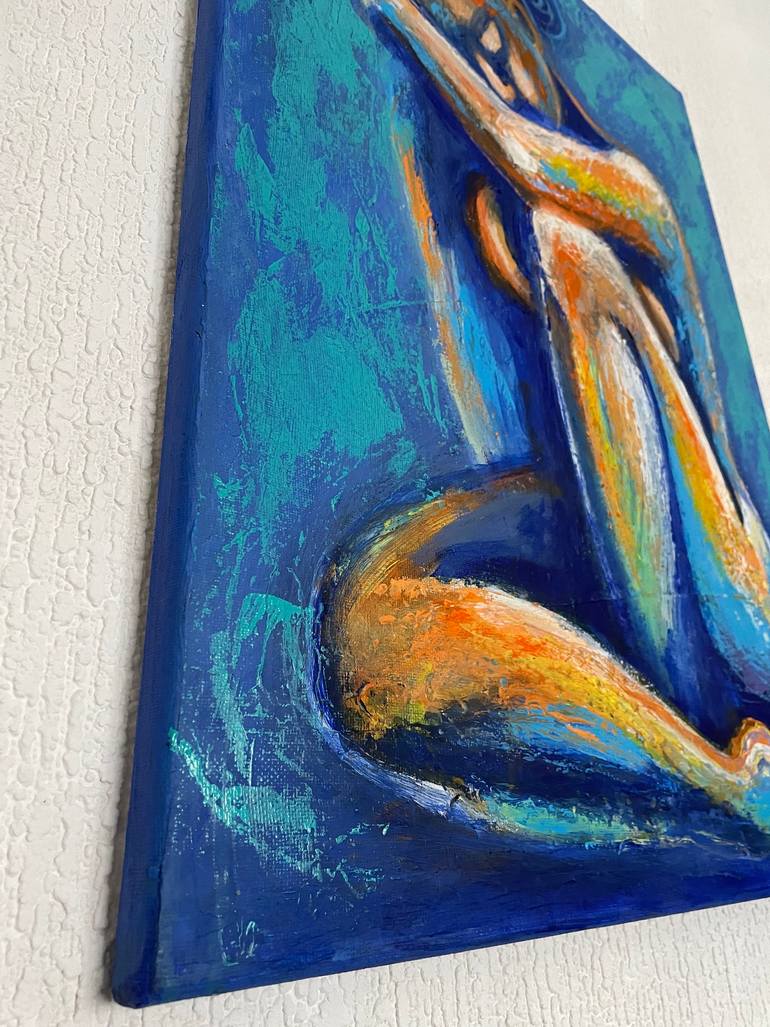 Original Figurative Nude Painting by Carmen Tyrrell