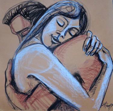 Print of Figurative Love Drawings by Carmen Tyrrell