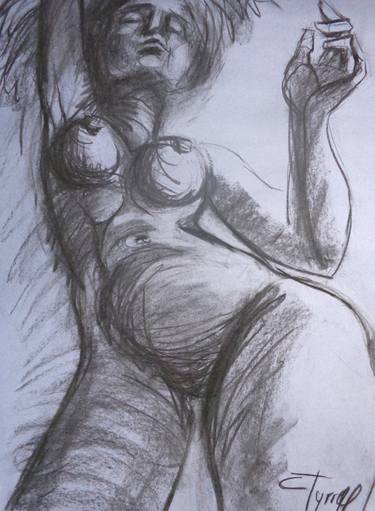 Original Nude Drawings by Carmen Tyrrell