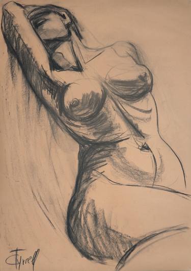 Original Nude Drawings by Carmen Tyrrell