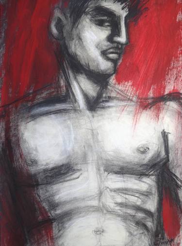 Print of Figurative Nude Drawings by Carmen Tyrrell