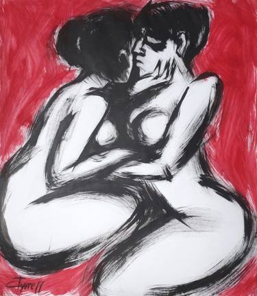 Original Expressionism Women Paintings by Carmen Tyrrell