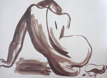 Original Nude Drawings by Carmen Tyrrell