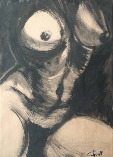 Original Expressionism Nude Paintings by Carmen Tyrrell