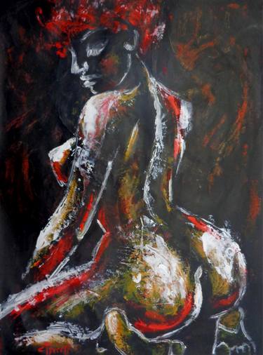 Original Nude Paintings by Carmen Tyrrell