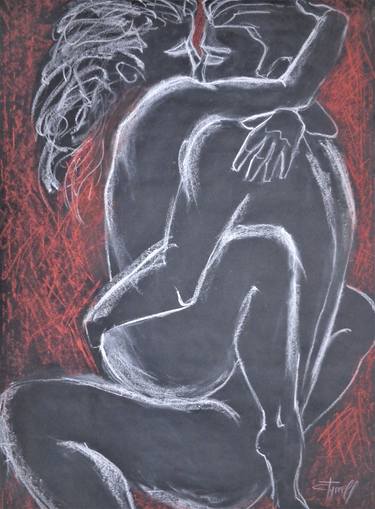 Print of Erotic Drawings by Carmen Tyrrell