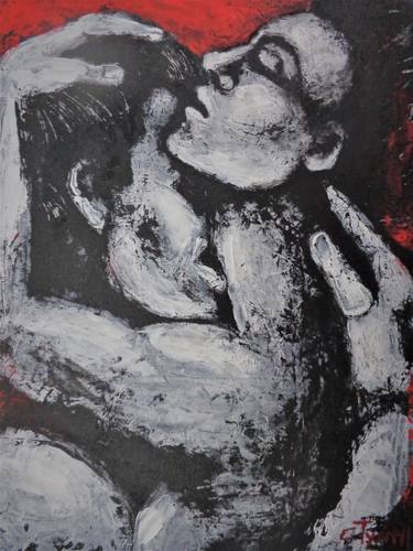 Print of Fine Art Love Paintings by Carmen Tyrrell