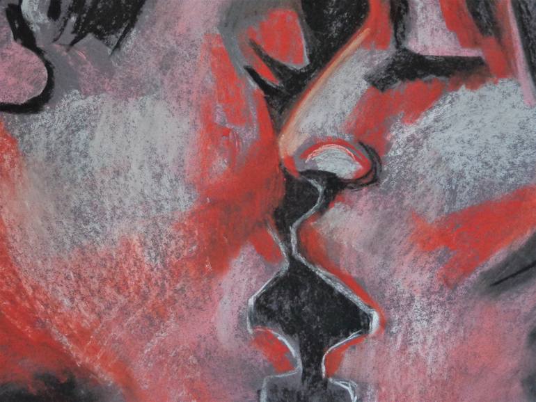 Original Figurative Love Drawing by Carmen Tyrrell