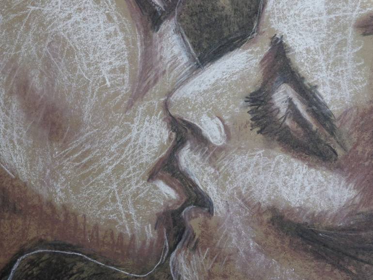 Original Figurative Love Drawing by Carmen Tyrrell