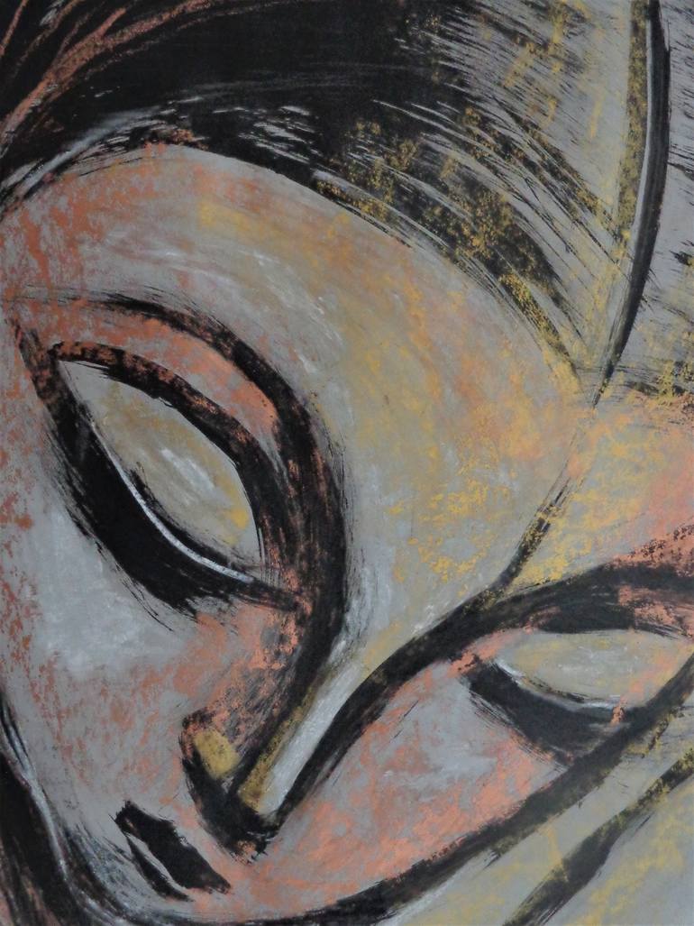 Original Figurative Portrait Painting by Carmen Tyrrell