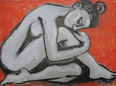 Original Figurative Nude Paintings by Carmen Tyrrell