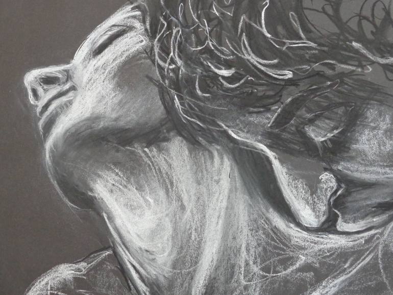 Original Figurative Love Drawing by Carmen Tyrrell