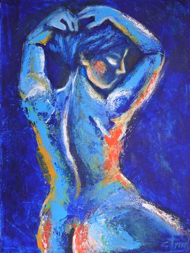 Original Figurative Nude Paintings by Carmen Tyrrell