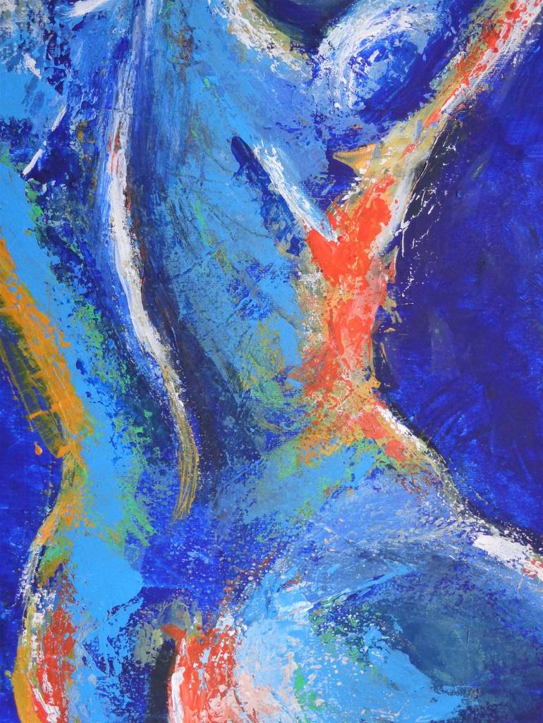 Original Figurative Nude Painting by Carmen Tyrrell