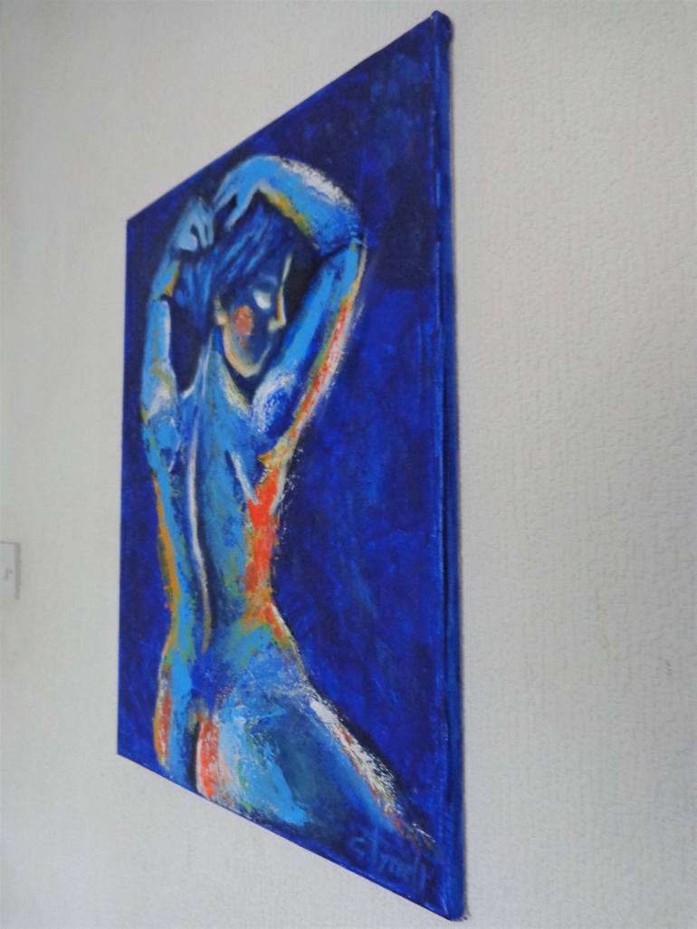 Original Figurative Nude Painting by Carmen Tyrrell