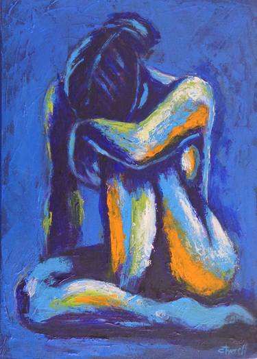 Print of Fine Art Nude Paintings by Carmen Tyrrell
