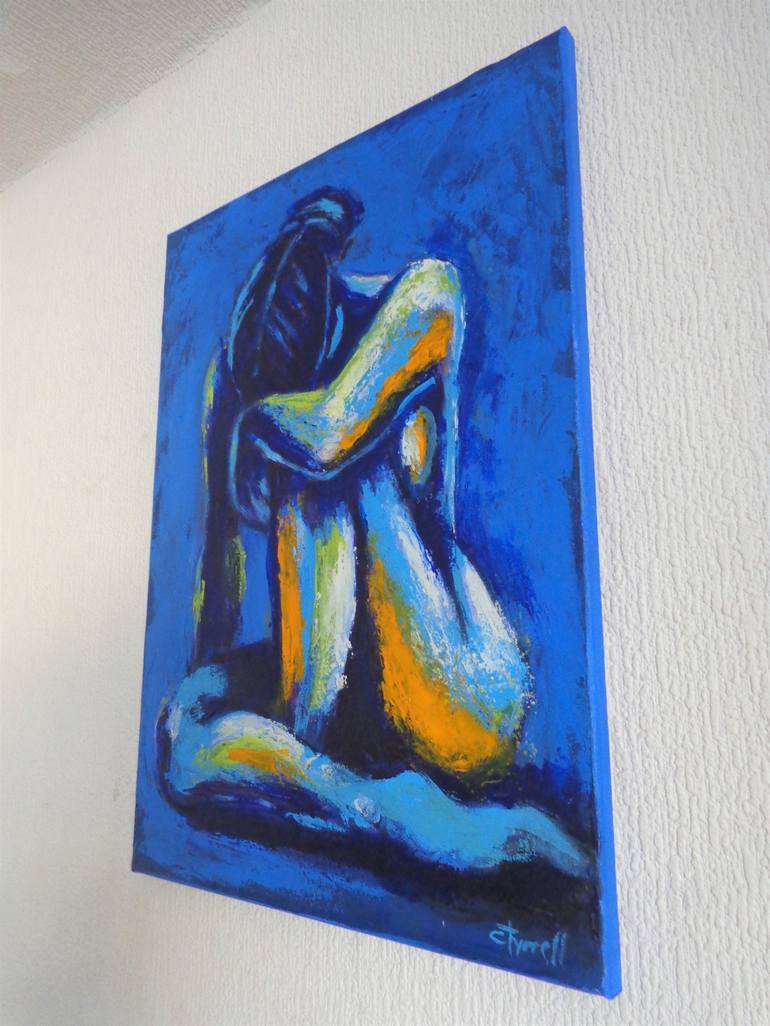 Original Fine Art Nude Painting by Carmen Tyrrell