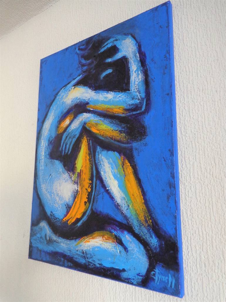 Original Figurative Nude Painting by Carmen Tyrrell