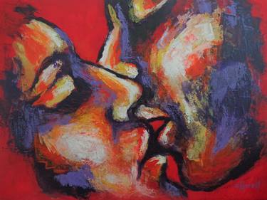 Print of Love Paintings by Carmen Tyrrell