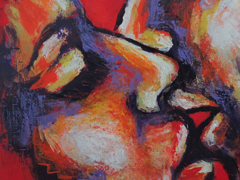 Original Figurative Love Painting by Carmen Tyrrell