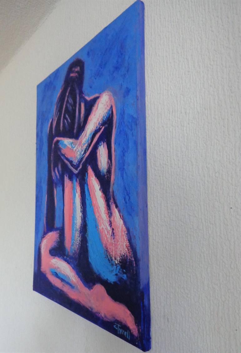 Original Figurative Nude Painting by Carmen Tyrrell